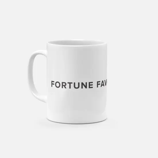 Fortune Favors the Brave 11oz Mug {2}