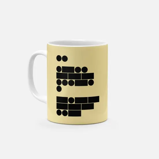 Morse Code I Love You 11 Oz Mug VI {1}