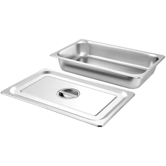 4 PCS 4 Inches Deep Steam Table Pans {1}