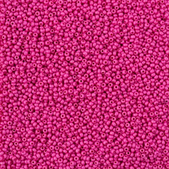 John Bead 11/0 Terra Intensive Matte Czech Glass Seed Beads, 250g Pink {1}