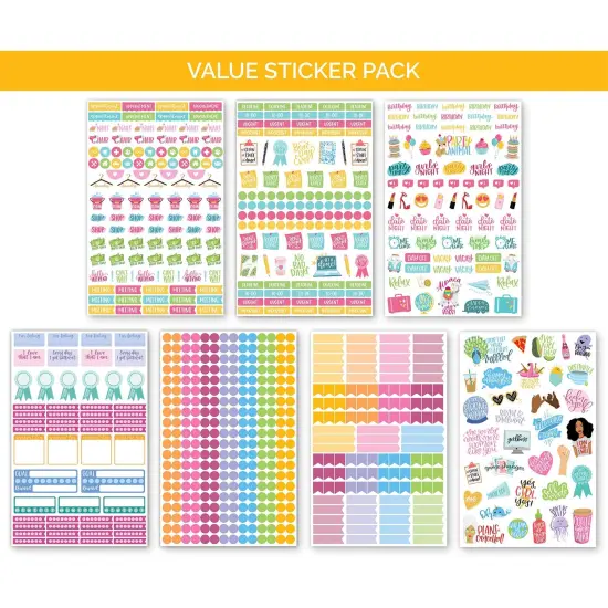 bloom daily planners Sticker Value Pack, Classic {4}