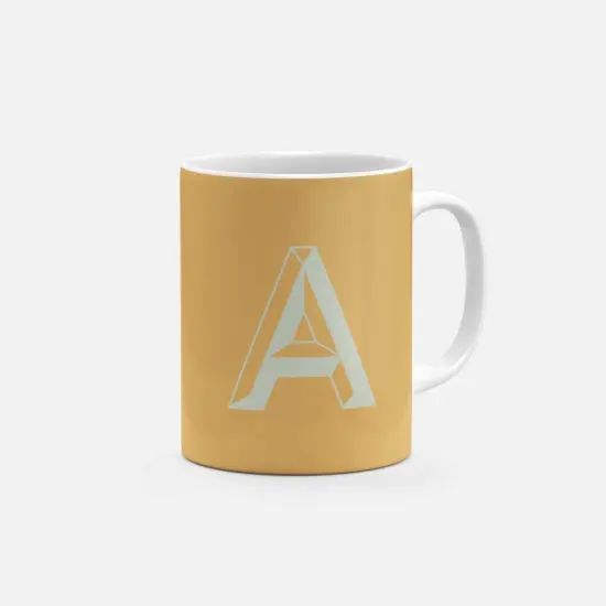 Monogram Letter 11oz Mug VIII {2}