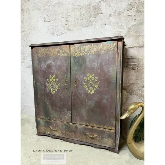 Redesign With Prima Decor Stencils Cece - Mix & Style - Glam Punk - 5 pcs, 12"x12" sheet size each 655350657079 {2}