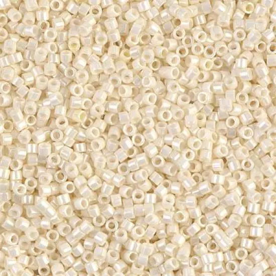 Miyuki Delica Bead 11/0, DB0203, Cream Ceylon, 50 grams {1}