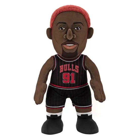 Bleacher Creatures Chicago Bulls Dennis Rodman 10" Plush Figure {1}