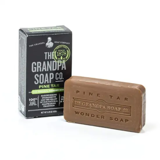 Grandpa'sPine Tar Soap (Case of 25 Bars) {1}