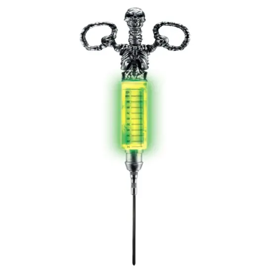 Glow In The Dark Radioactive Costume Accessory Syringe {1}