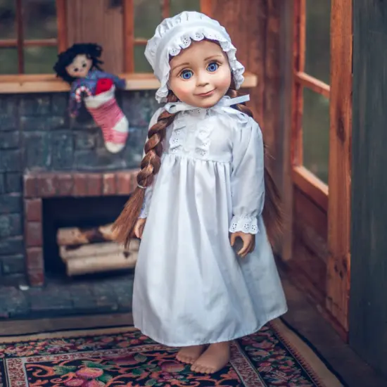 The Queen's Treasures Little House on the Prairie 18" Doll Sleepwear Outfit {1}