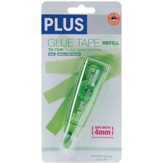 Plus Glue Tape Refill-.1875"X26' {1}
