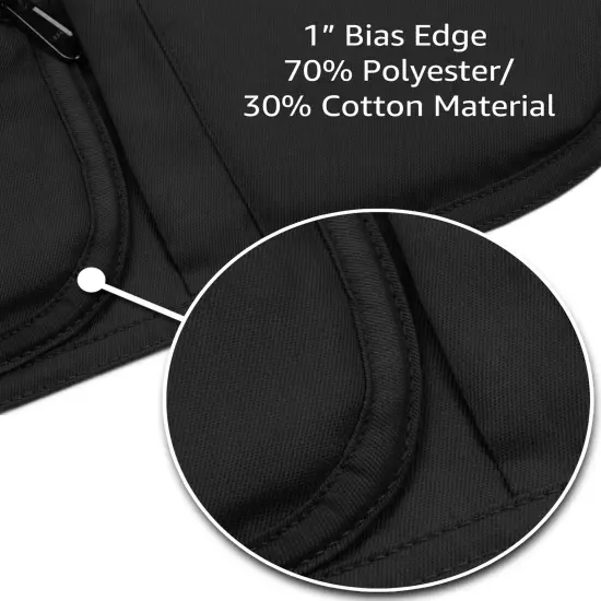 Smart Apron Waist Apron 7 Pockets with Zippers Adjustable Quick Release Waistband-60 Inches Long, 16 Reinforced Stress Points for Crafters, Teachers, Artists, Scrap Bookers, Sewing, Concessions Black {3}