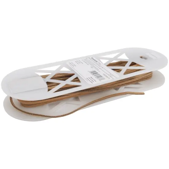 Simplicity Leather Lace 1/8"X12yd-Light Brown {1}