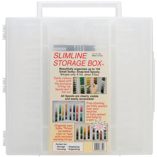 Sulky Slimline Storage Box-13"X13"X2" {1}