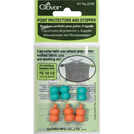 Clover Point Protectors & Stoppers-Sizes 0 To 10.5 6/Pkg {1}