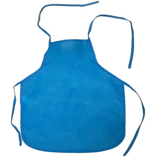 Child's Youth Blue Chef Food Crafting Activity Apron Party Costume Accessory {1}
