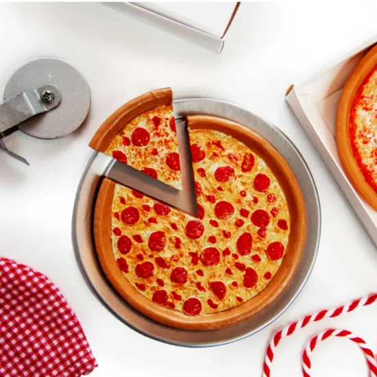 The Queen's Treasures 18 In Doll 9 Pc Pizza Party Food Accessory Play Set {6}