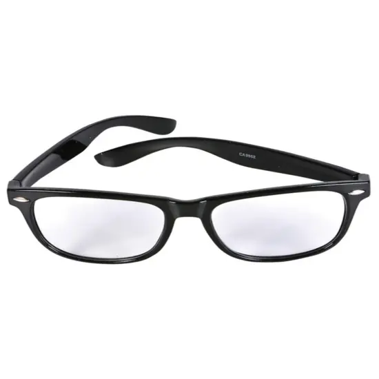 Nerd Geek 50s Buddy Clear Lens Clark Kent Librarian Costume Glasses {1}