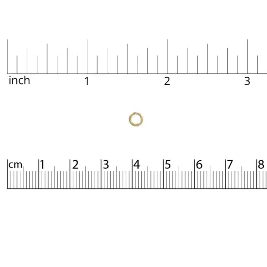 5.0mm 14k Yellow Gold Jump Ring {2}