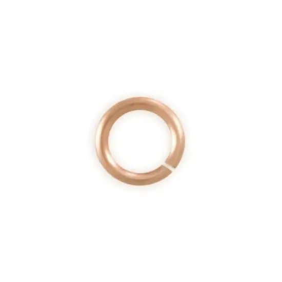 Jump Ring 4mm Rose Gold Filled (1-Pc) {1}