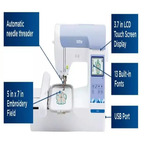 Brother PE900 Embroidery Machine 7x5 With $199 Bonus Bundle {3}