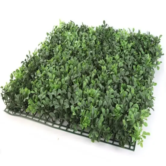 20x20" Premium Artificial Boxwood Panels - Lush Green, UV Resistant & Weatherproof - Ideal for Backyard, Balcony & Patio Privacy Screens, Wall Decor, and Event Backdrops, Floral Home by Artificial Flowers {1}