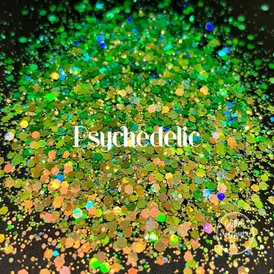 Polyester Glitter - Psychedelic by Glitter Heart Co.&trade; {3}