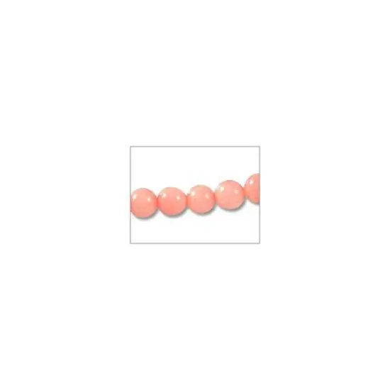 Pink Coral Round Beads 4-5mm (16" Strand) {2}