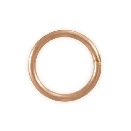 Closed Jump Ring 7mm Rose Gold Filled (Package of 1) {1}