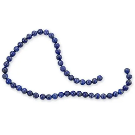 Lapis Round Beads 8mm (16" Strand) {1}