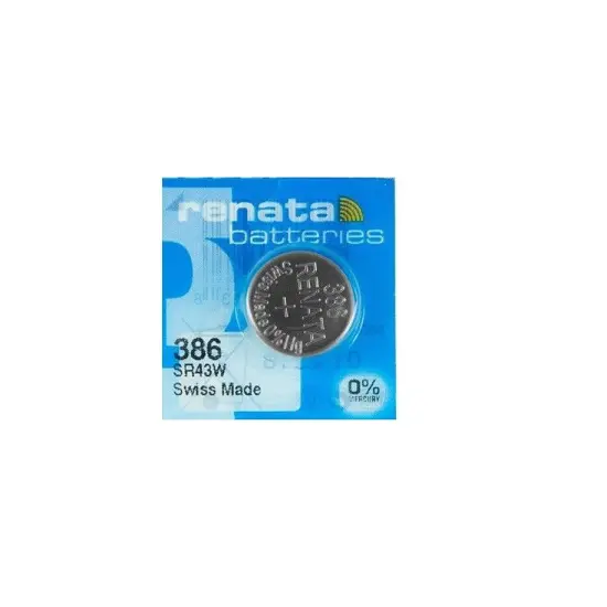 Renata 386 Watch Battery 386 (Sr43W) {1}