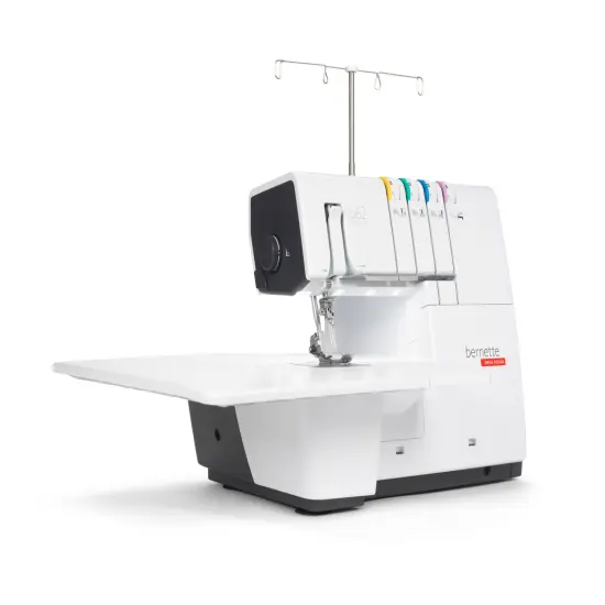 Bernette b62 AirLock Coverstitch Sewing Machine With Ultimate Presser Foot Combo {4}