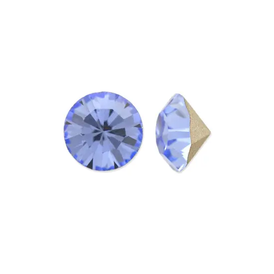 Preciosa Crystal Maxima Chaton 6.25mm (SS29) Light Sapphire (Package of 20) {1}