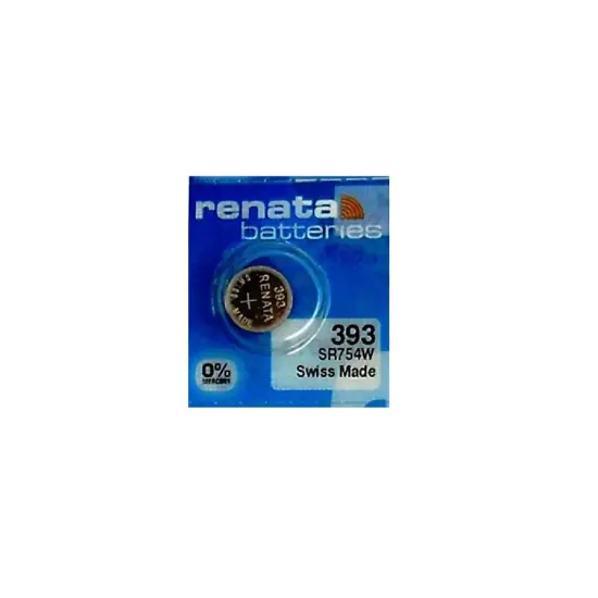 Renata 10 X 393 Swiss Made Lithium Coin Cell Battery Sr754W {2}