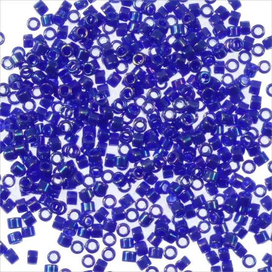 Miyuki Delica Seed Bead 11/0 Opaque Dark Lapis AB {3}