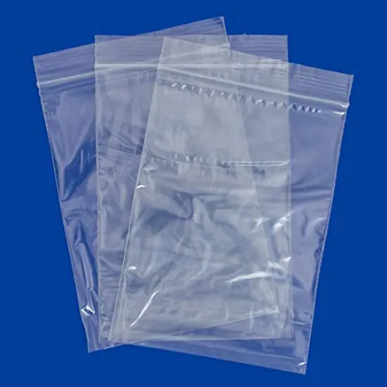Clear Reclosable Zipper Bags 5x7 (Package of 100) {2}