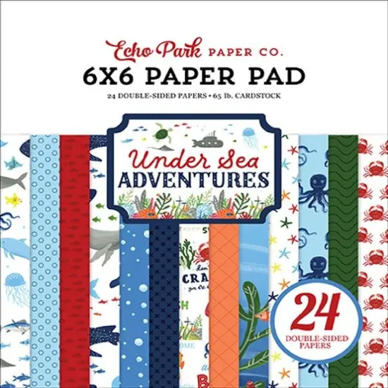 Echo Park Under Sea Adventures 6x6 Paper Pad {1}