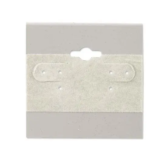 Hanging Earring Cards Grey 2"x2" (Package of 100) {1}