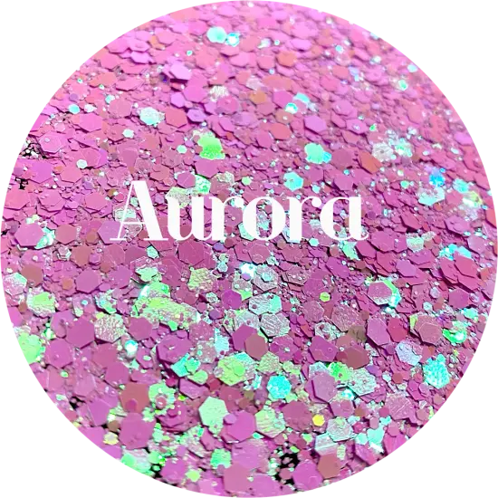 Polyester Glitter - Aurora by Glitter Heart Co.&trade; {1}