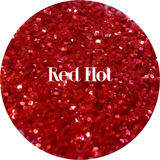 Polyester Glitter - Red Hot by Glitter Heart Co.&trade; {1}