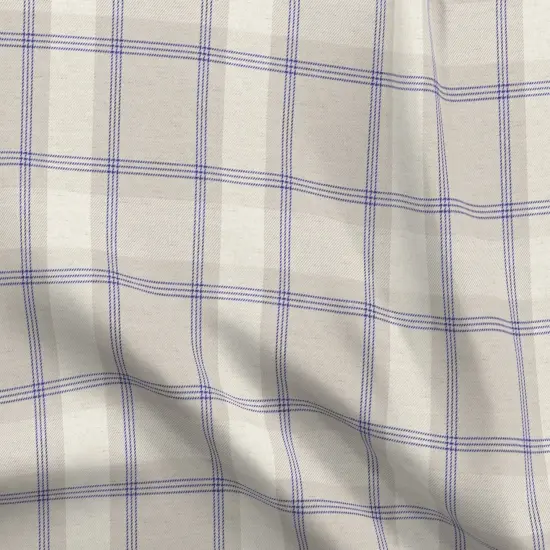 Various Fabrics by the Yard or Fat Quarter Classic Tartan Vintage Style Traditional Beige Brown Blue Soft Custom Printed Fabric by Spoonflower {5}