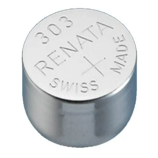 Renata Watch Battery 1.55V 1.55V Swiss Made Batteries 303 SR44W {1}