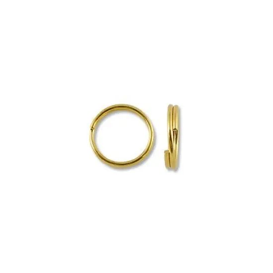 JewelrySupply Split Ring - 12mm Gold Plated (Package of 10) {1}