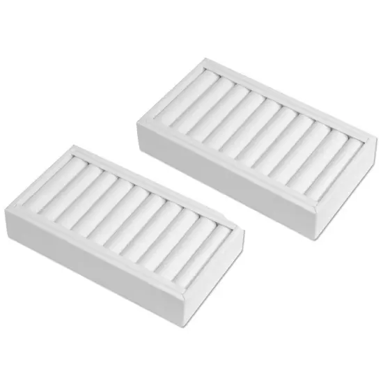 Bangle Bracelet and Ring Jewelry Display Tray 9 Slots White (Pack of 2) {1}