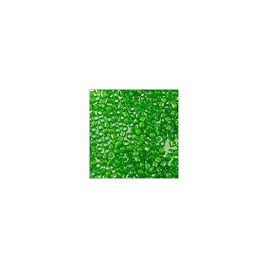 Miyuki Delica Seed Bead 11/0 Color Lined Leaf Green {2}