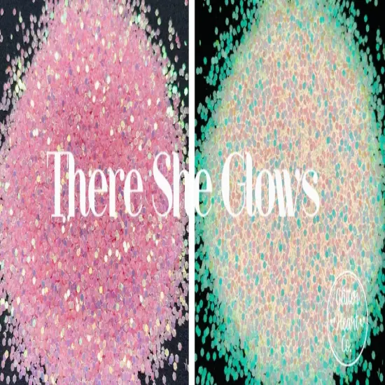 Polyester Glitter - There She Glows - Glow in the Dark by Glitter Heart Co.™ {2}