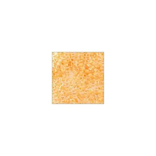 Miyuki Delica Seed Bead 11/0 Color Lined Orange Sherbert {4}