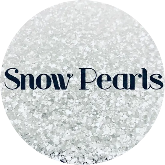 Polyester Glitter - Snow Pearls by Glitter Heart Co.&trade; {1}