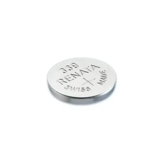 Renata 339 1.55V/11mAh Silver Oxide Watch Battery {1}