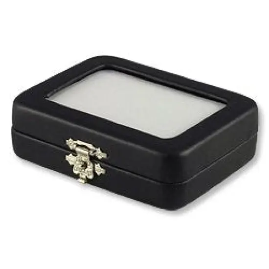 Gem Box - Glass Top with Clasp {4}