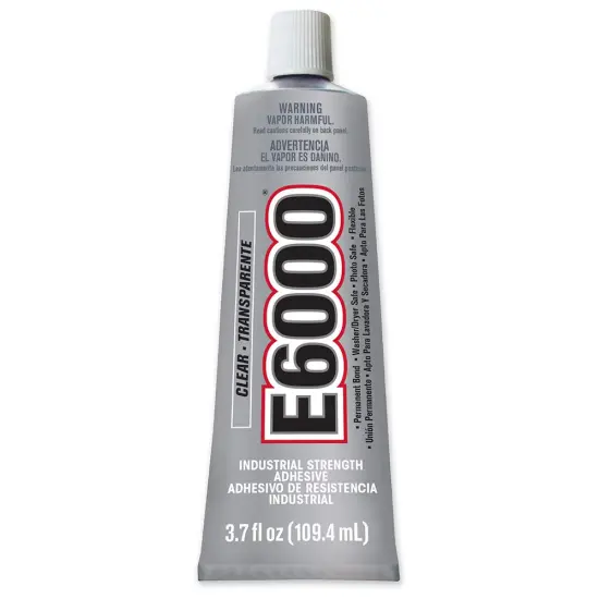 E6000 230012 Craft Adhesive, 3.7 Fluid Ounces, Single Pack, Transparent {1}