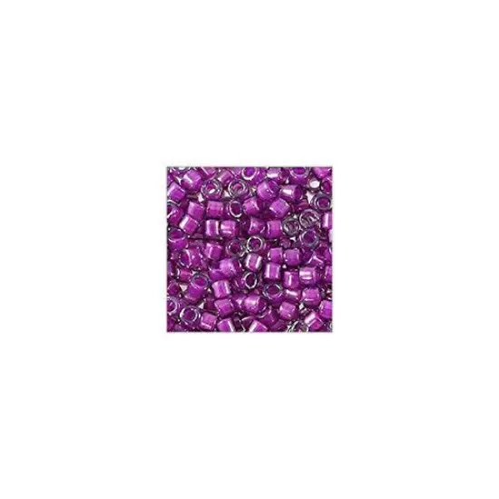 Miyuki Delica Seed Bead 11/0 Color Lined Grape {3}